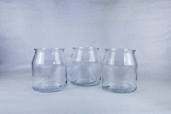 Jar-shaped glass vases - #141