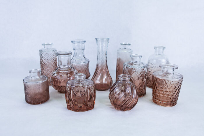 Vintage-style glass vases - #143