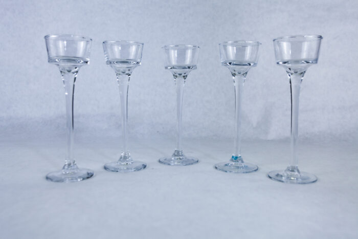 Stemmed candle holders - #149