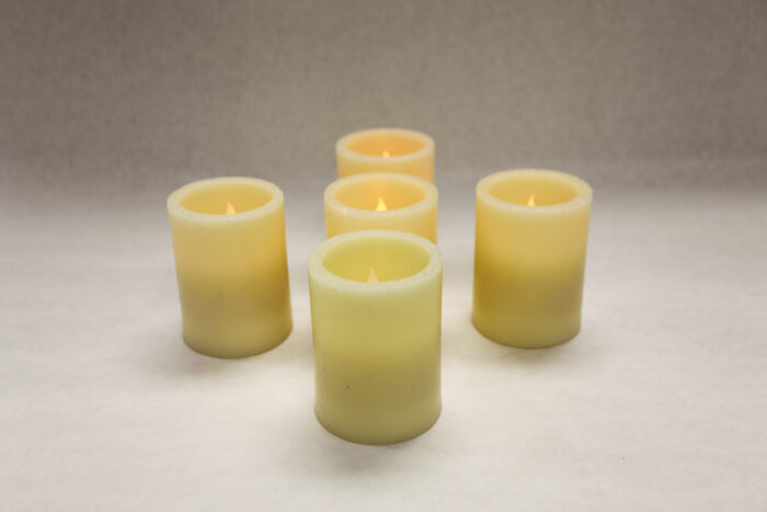 Flameless pillar candles - #161 - Image 2