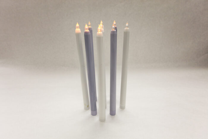 Flameless taper candles - #162