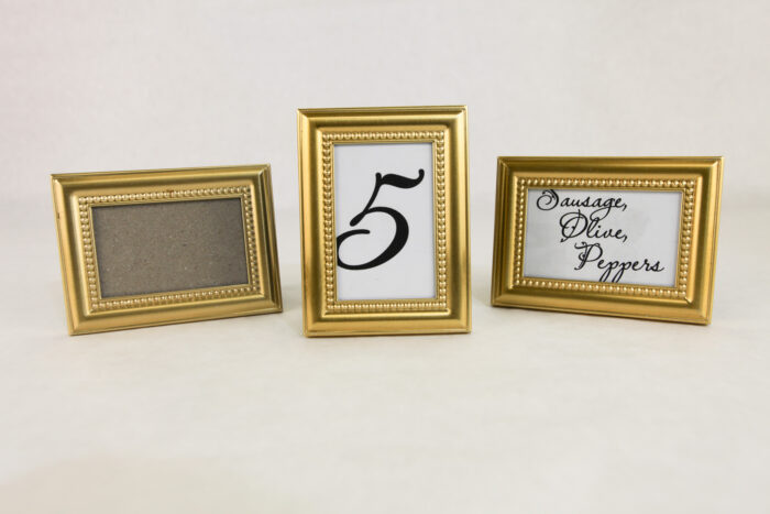Gold or silver frames - #164