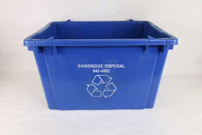 Blue recycle bins - #188