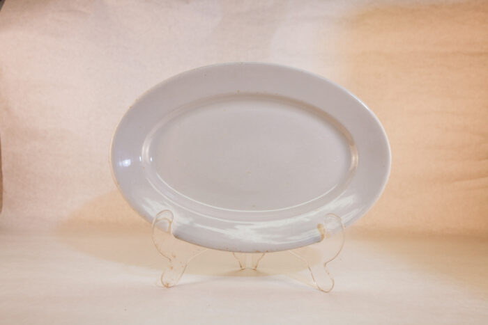 White oval ceramic platters - #72 - Image 5
