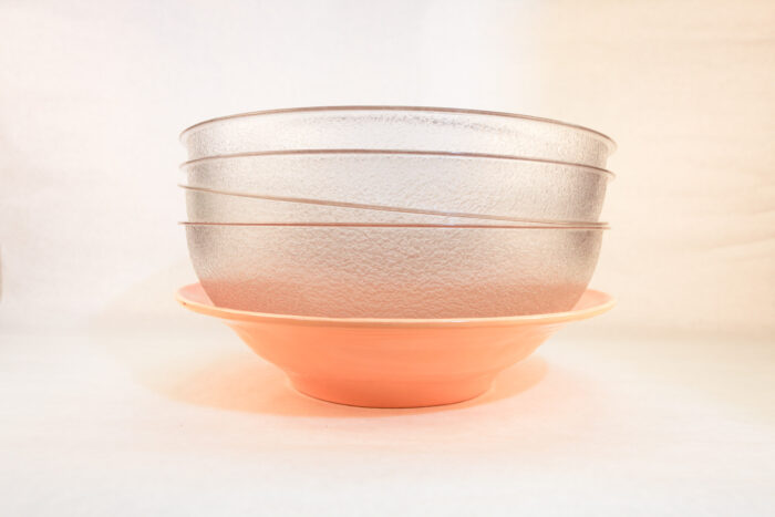 Plastic serving bowls - #74