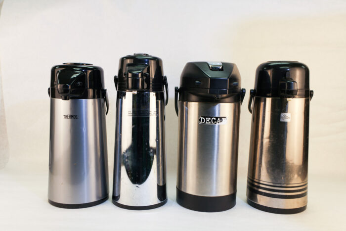 Coffee carafes w/ pump - #96