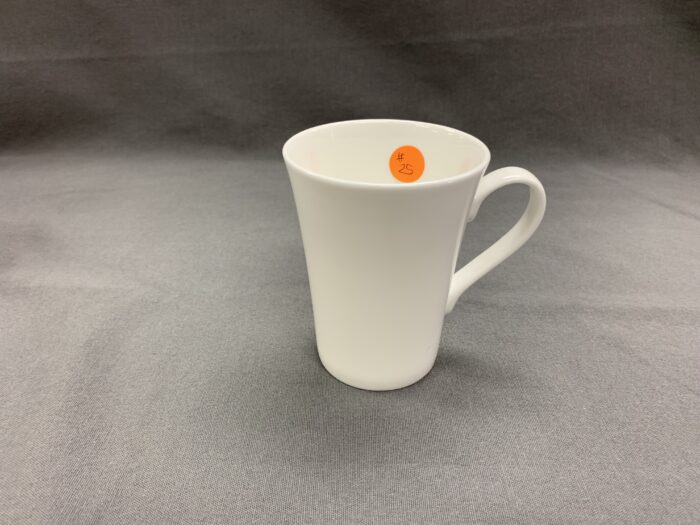 White ceramic 12oz mugs - #25